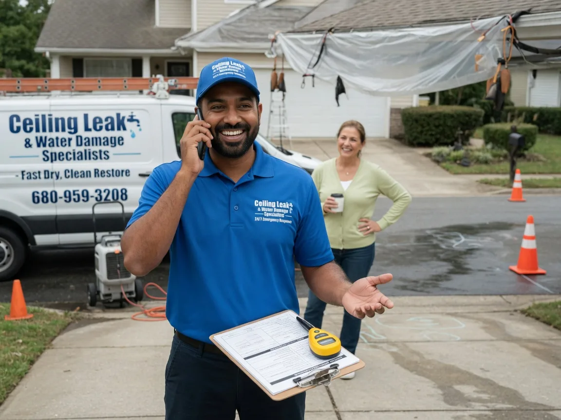 Ceiling Leak Cleanup Lodi, MO FAQs